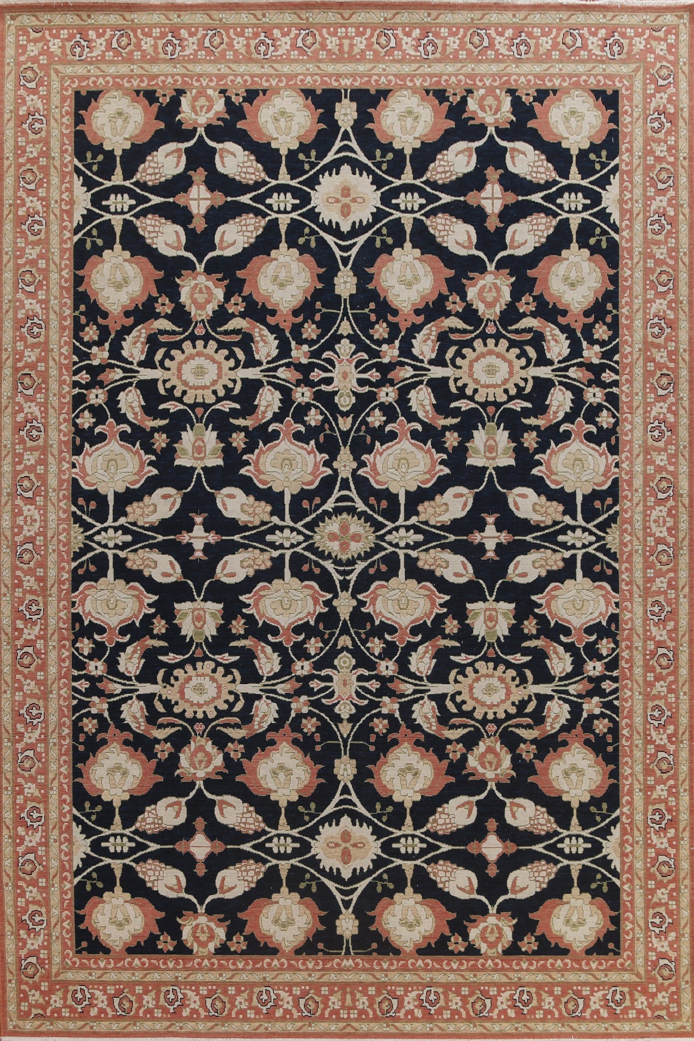 Handmade Wool Ziegler Turkish Area Rug 9x12