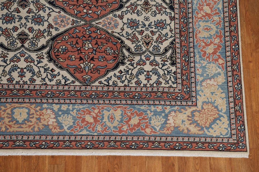 Floral Wool Bakhtiari Wool Turkish Rug 8x10