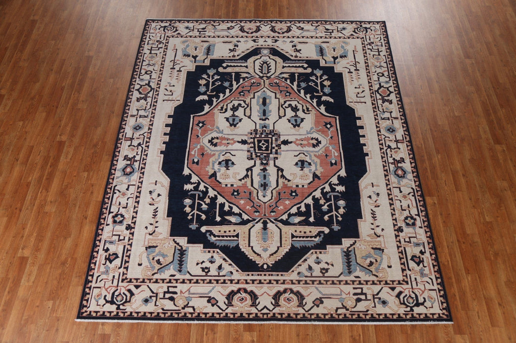 Geometric Heriz Serapi Oriental Area Rug 8x10