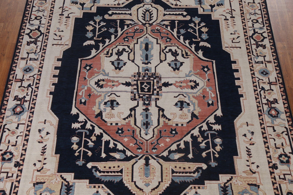 Geometric Heriz Serapi Oriental Area Rug 8x10