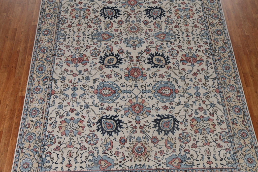 Handmade Floral Ziegler Turkish Area Rug 8x10