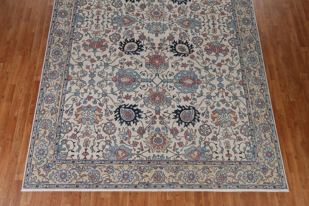 Handmade Floral Ziegler Turkish Area Rug 8x10