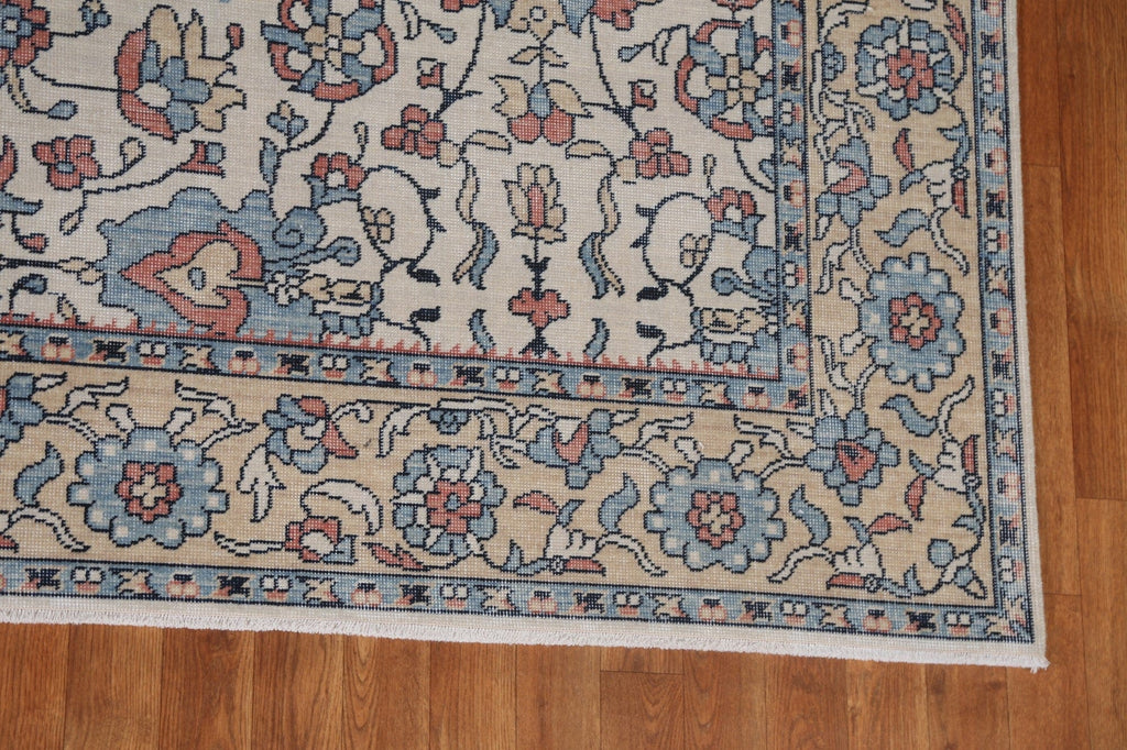 Handmade Floral Ziegler Turkish Area Rug 8x10