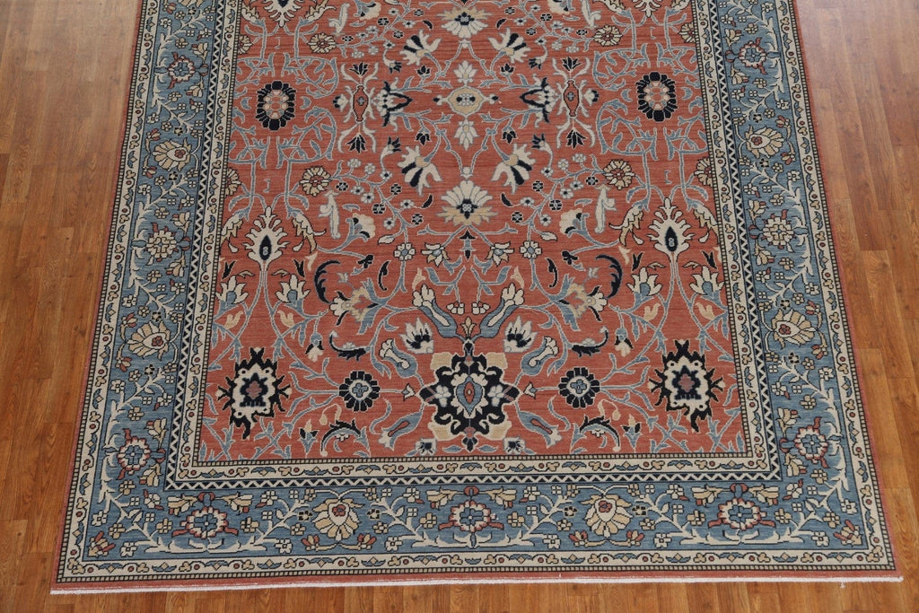 Floral Wool Ziegler Turkish Area Rug 8x10