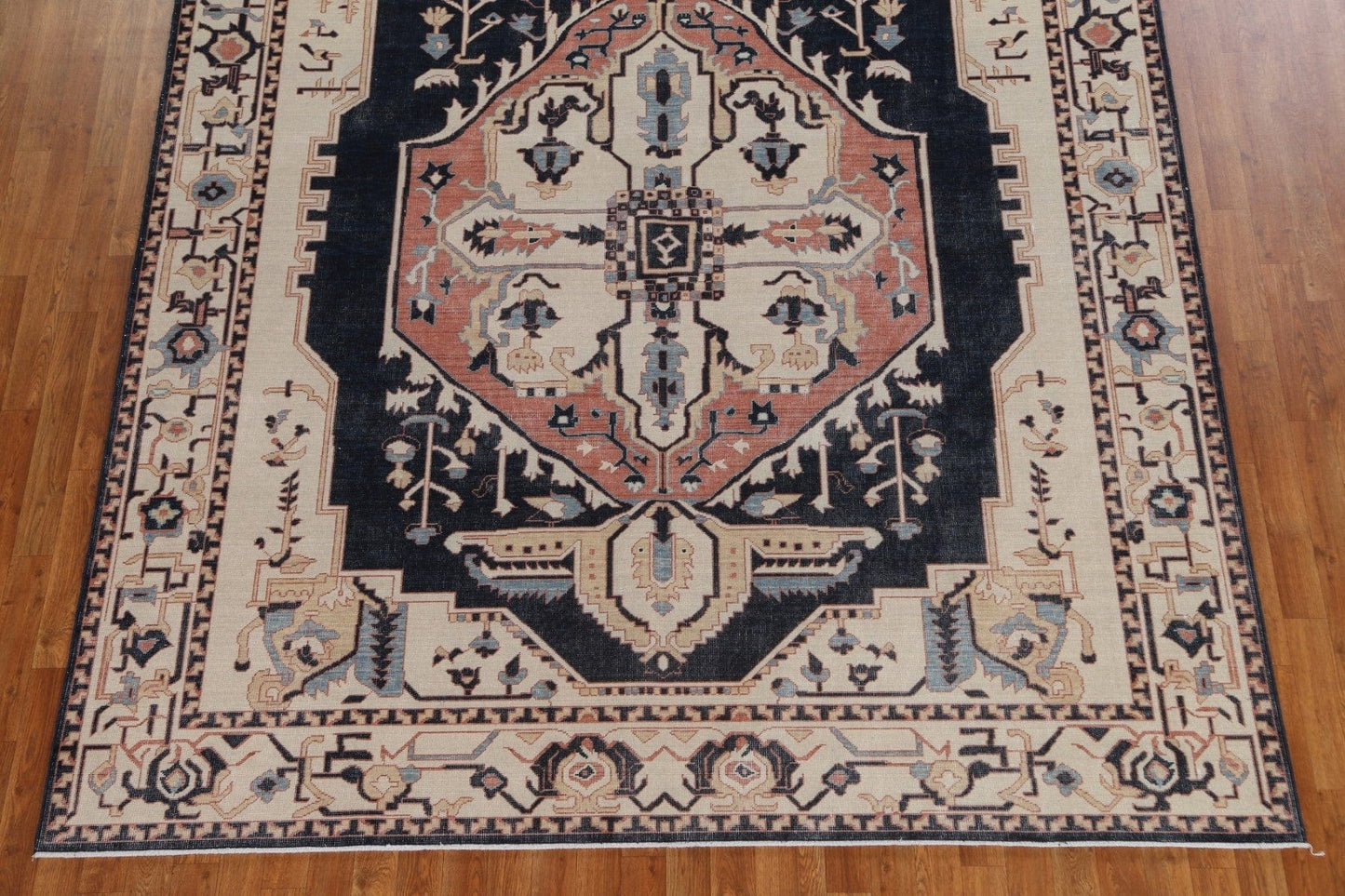 Geometric Heriz Serapi Turkish Area Rug 8x10