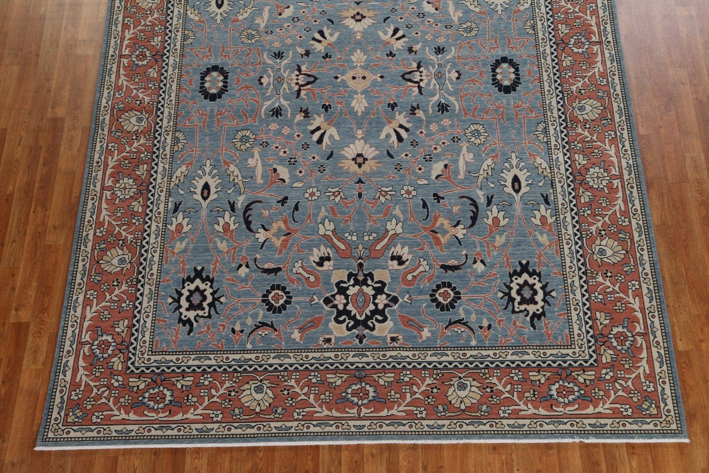 Hand-Knotted Wool Ziegler Turkish Area Rug 8x10