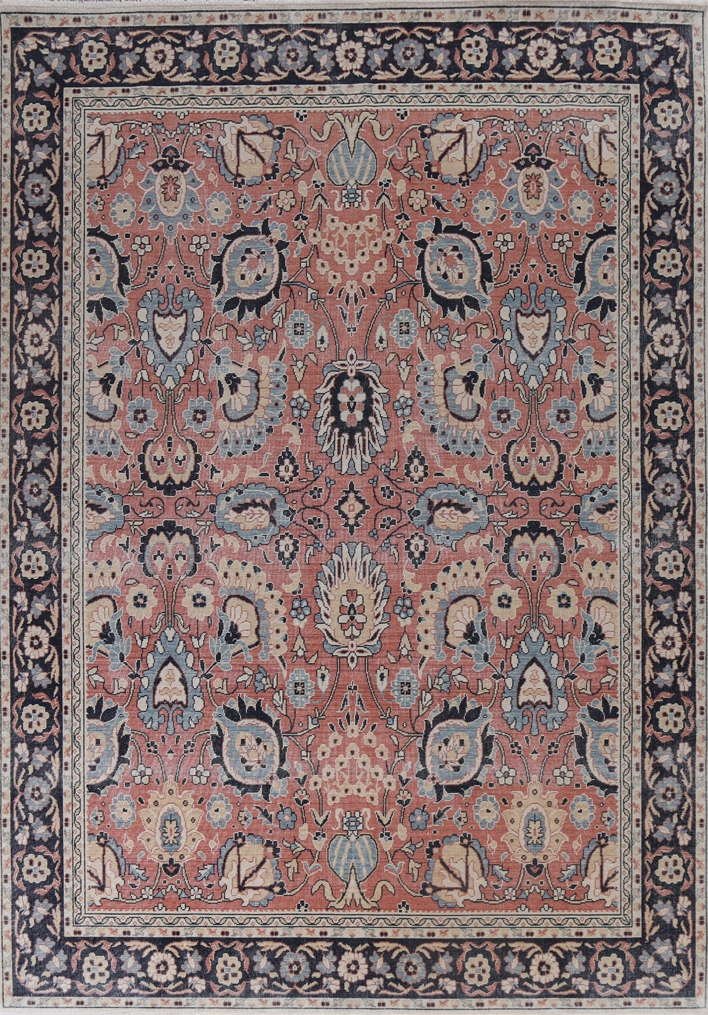 All-Over Floral Ziegler Turkish Area Rug 8x10