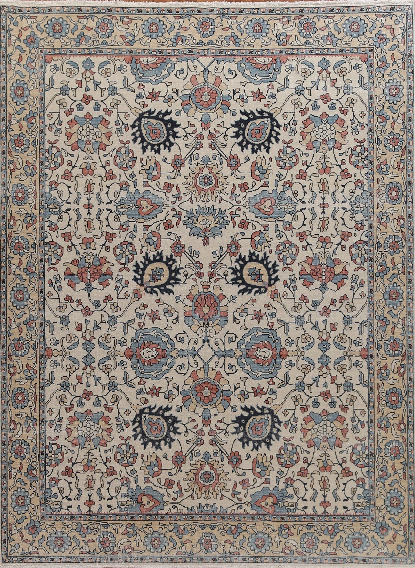 All-Over Floral Ziegler Oriental Area Rug 8x10