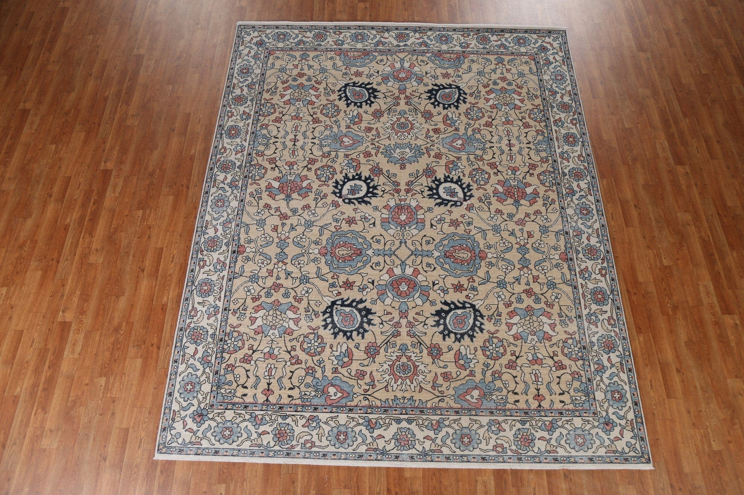 All-Over Floral Ziegler Oriental Area Rug 8x10