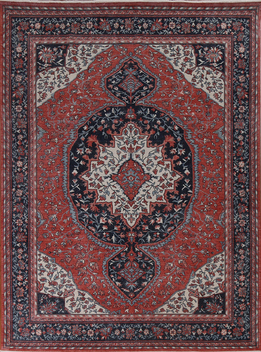 Handmade Wool Sarouk Farahan Oriental Area Rug 8x10