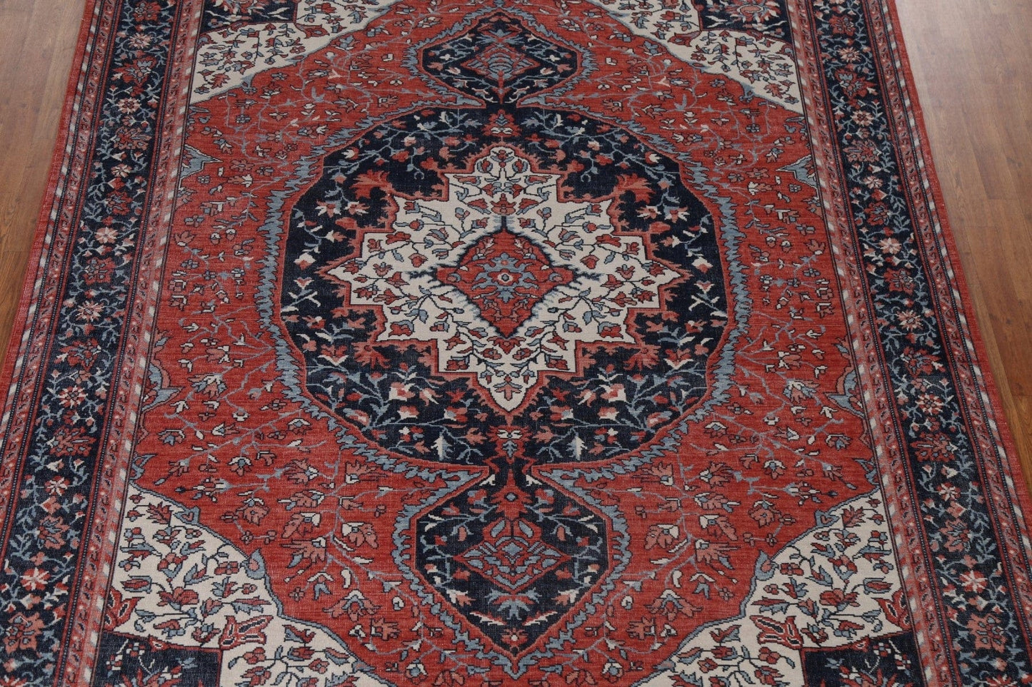 Handmade Wool Sarouk Farahan Oriental Area Rug 8x10