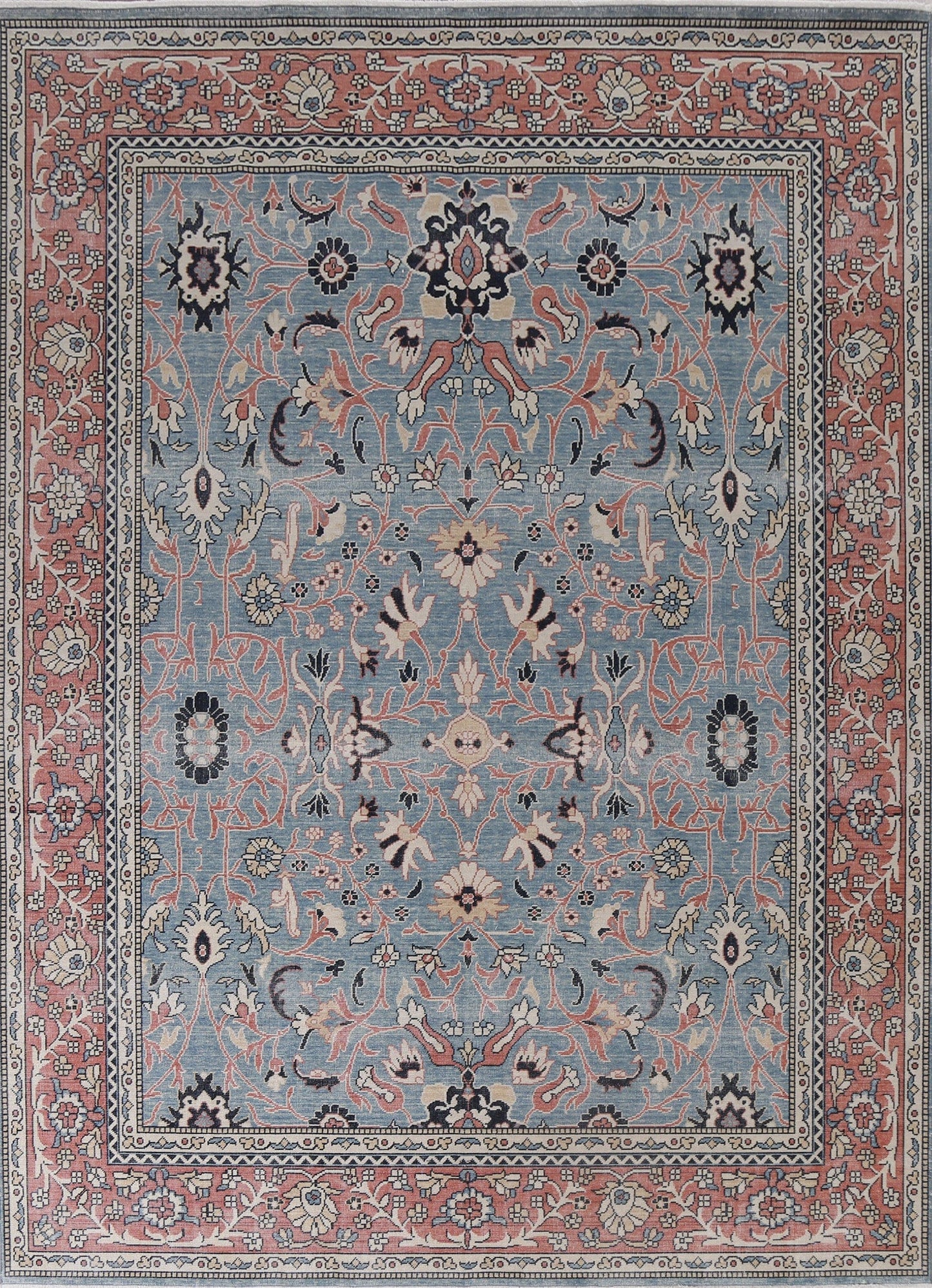 Hand-Knotted Ziegler Oriental Area Rug 8x10