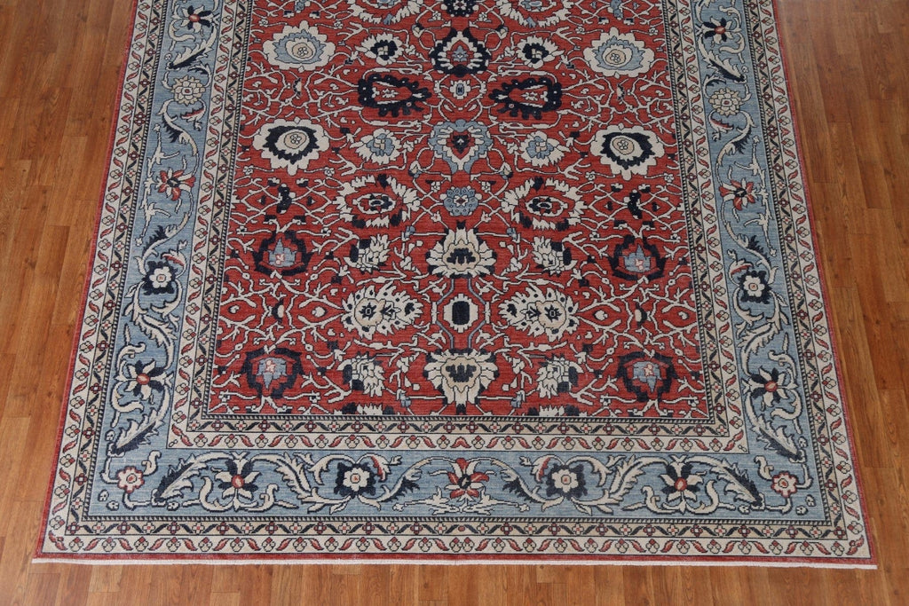 Red Floral Wool Ziegler Oriental Area Rug 8x10