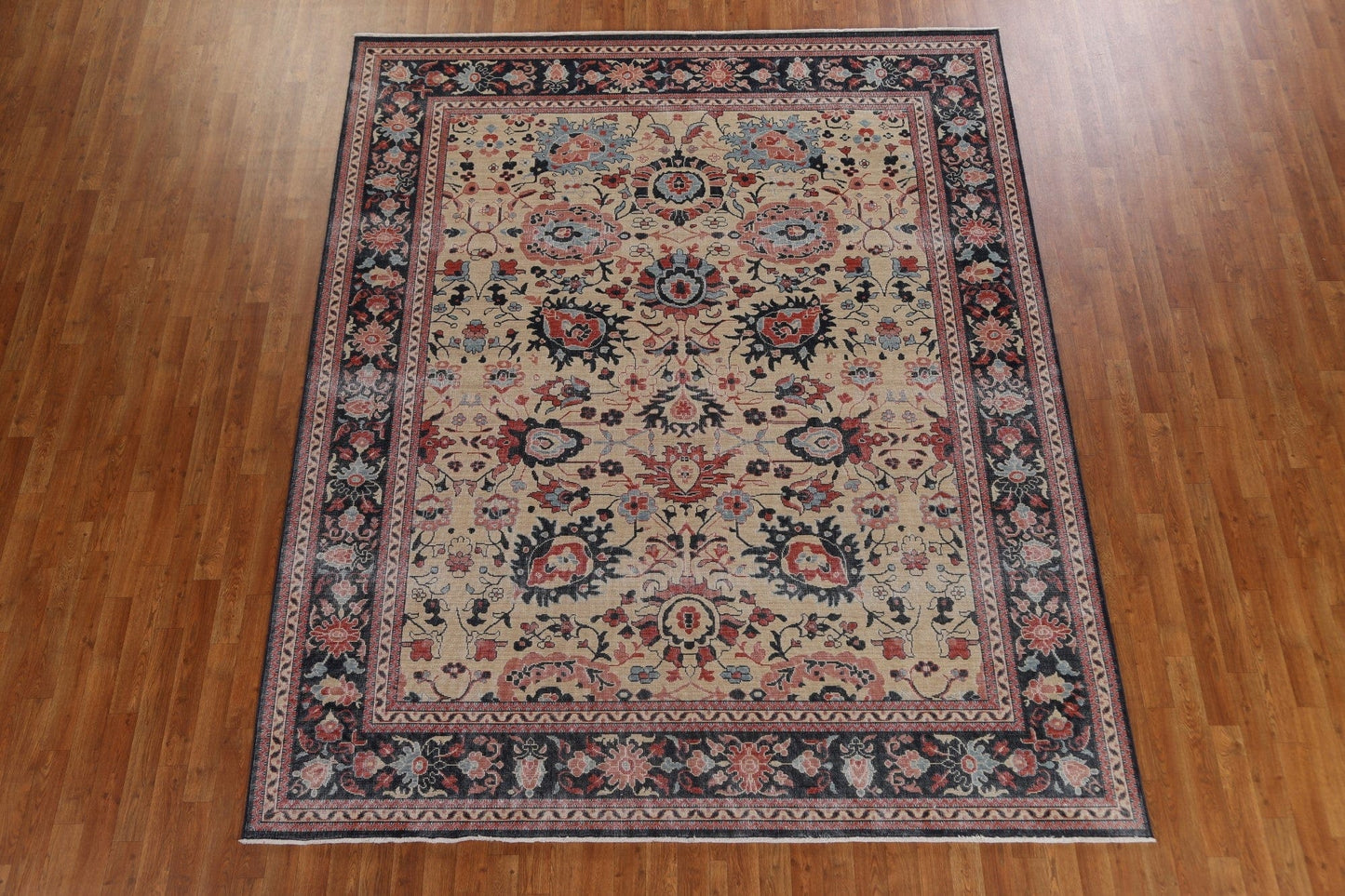 Hand-Knotted Wool Ziegler Oriental Area Rug 8x10