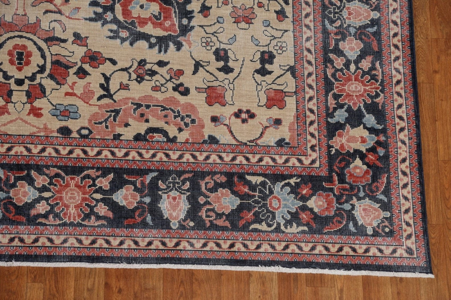 Hand-Knotted Wool Ziegler Oriental Area Rug 8x10