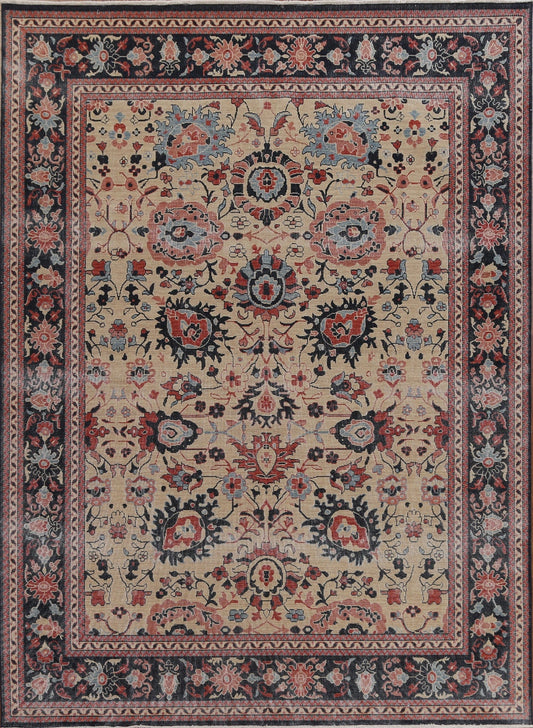 Hand-Knotted Wool Ziegler Oriental Area Rug 8x10