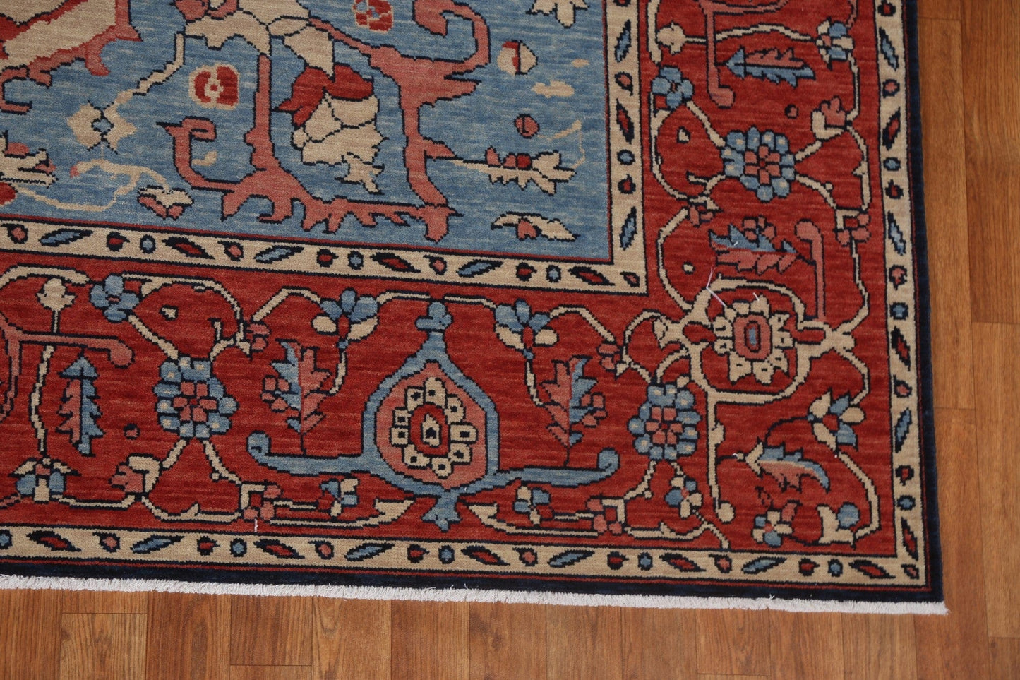 Floral Heriz Serapi Turkish Area Rug 8x10