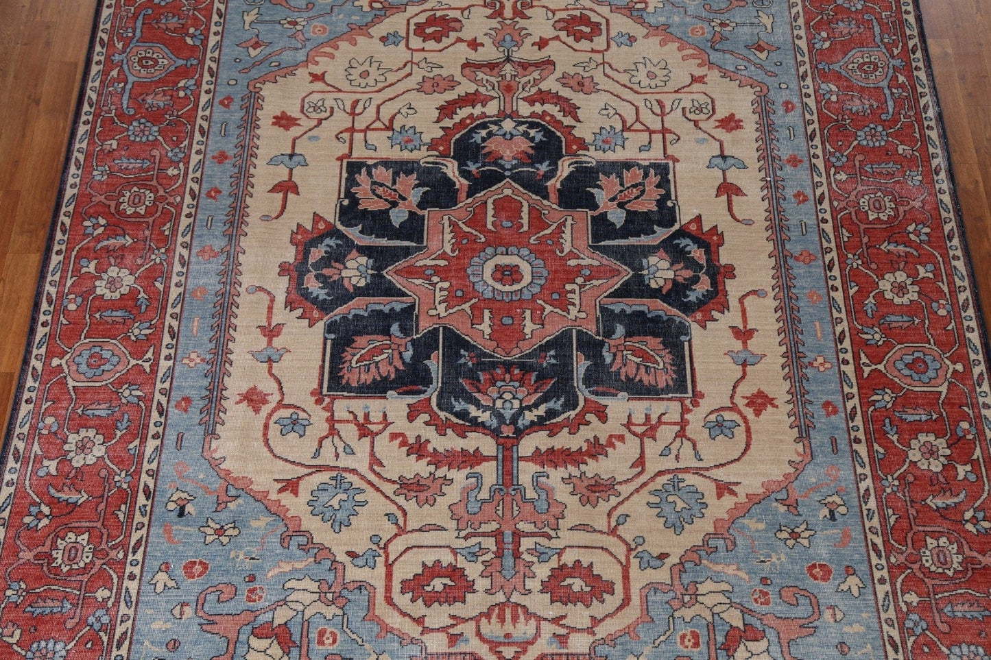 Handmade Heriz Serapi Oriental Area Rug 8x10