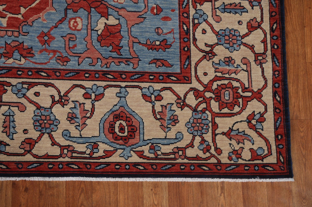 Handmade Wool Heriz Serapi Oriental Area Rug 7x10