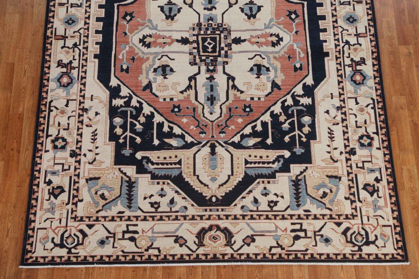 Geometric Heriz Serapi Oriental Area Rug 7x10