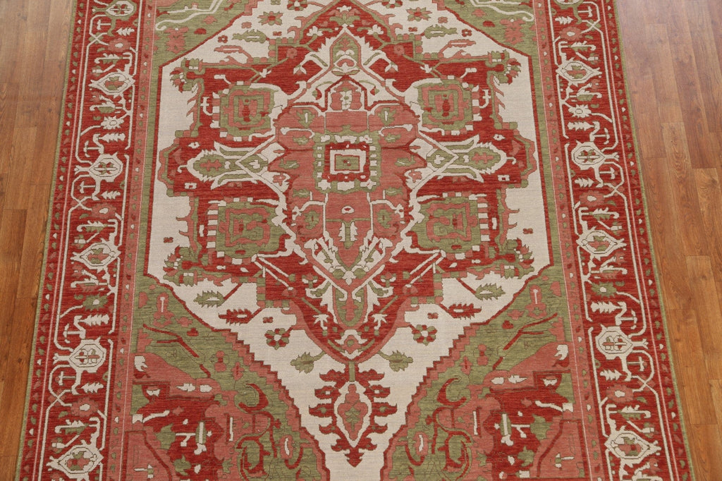 Handmade Wool Heriz Serapi Turkish Area Rug 7x10