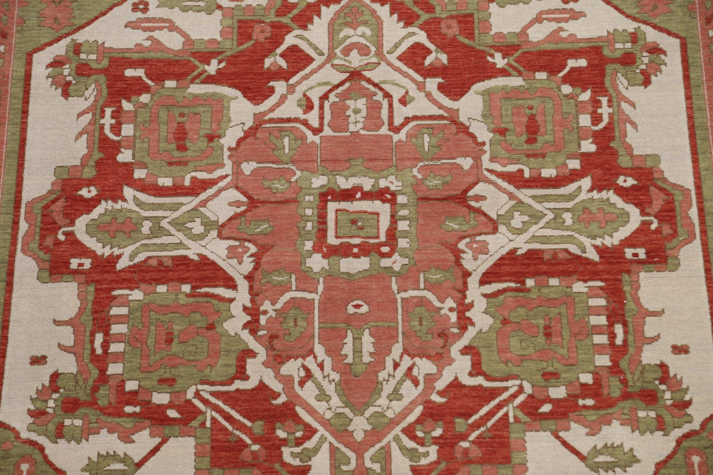 Handmade Wool Heriz Serapi Turkish Area Rug 7x10