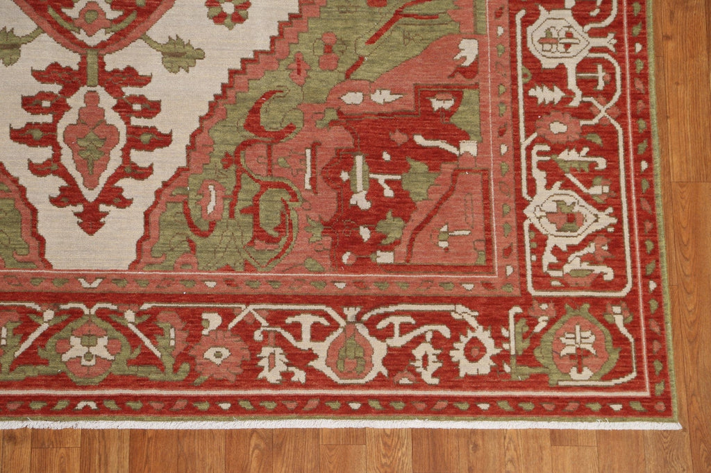 Handmade Wool Heriz Serapi Turkish Area Rug 7x10