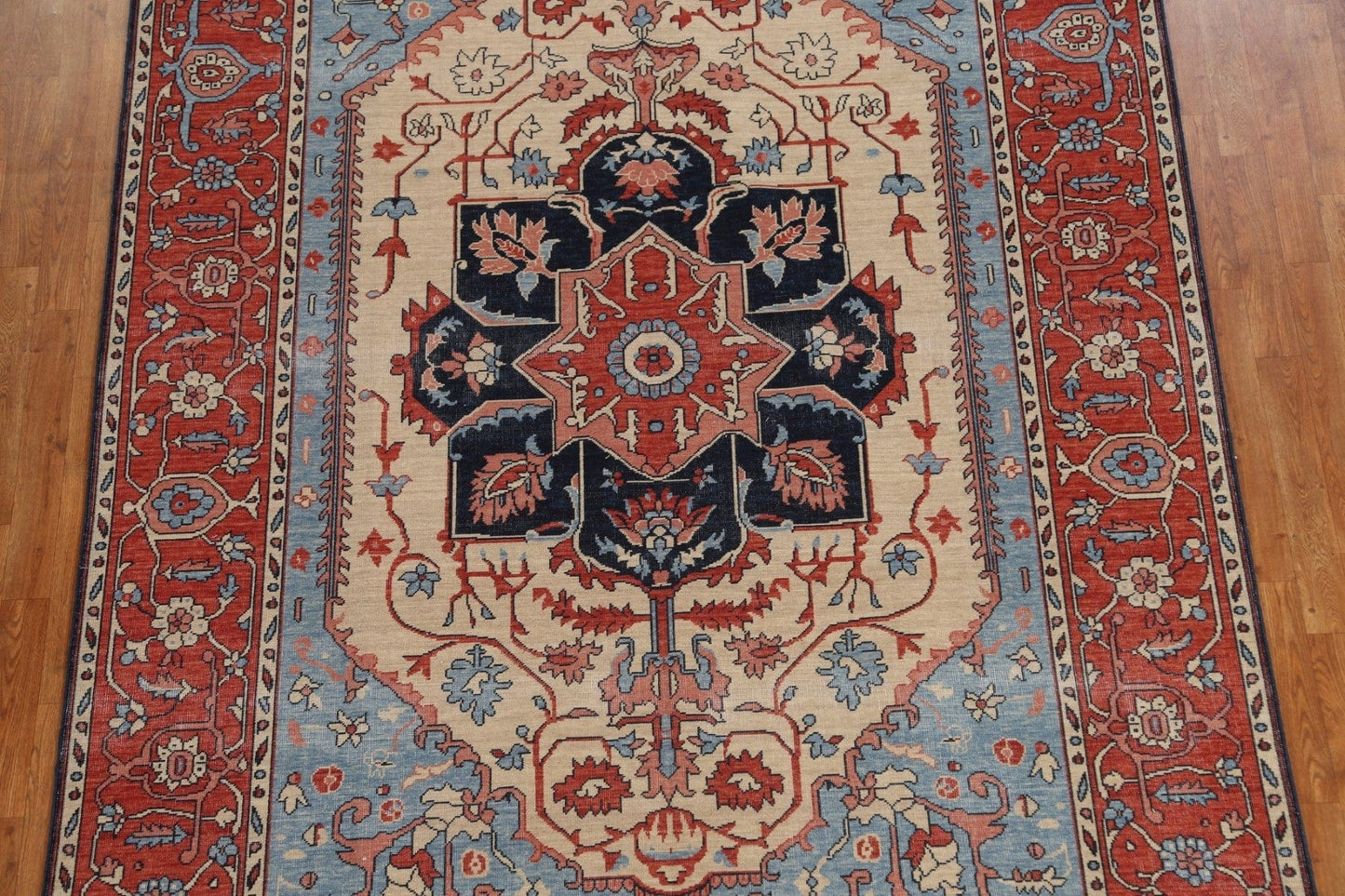 Handmade Heriz Serapi Oriental Area Rug 7x10