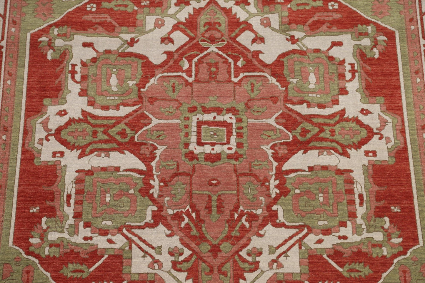 Red Heriz Serapi Oriental Area Rug 7x10