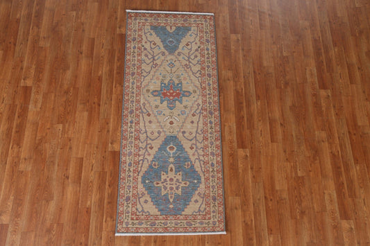 Wool Heriz Serapi Oriental Runner Rug 2x6