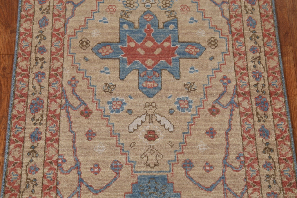 Wool Heriz Serapi Oriental Runner Rug 2x6