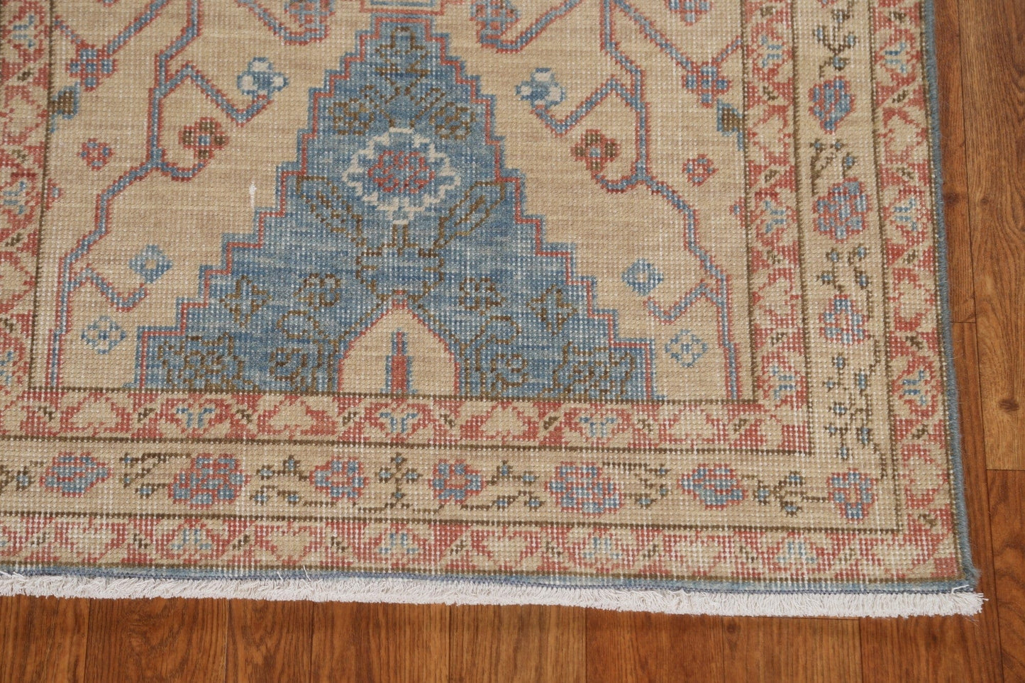 Handmade Heriz Serapi Turkish Runner Rug 2x6