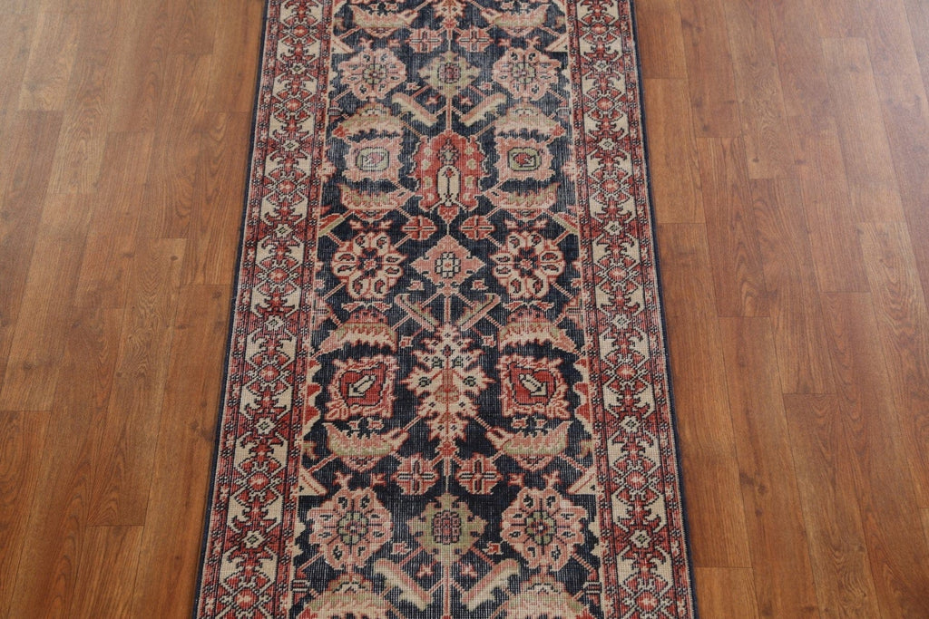 Hand-Knotted Ziegler Turkish Runner Rug 2x6