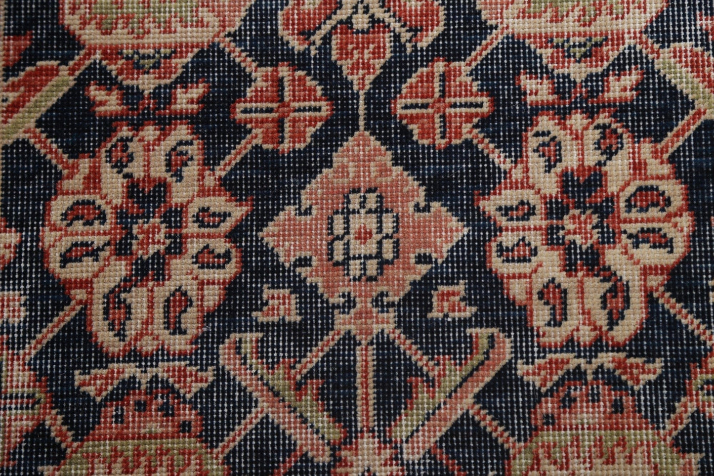 Hand-Knotted Ziegler Turkish Runner Rug 2x6