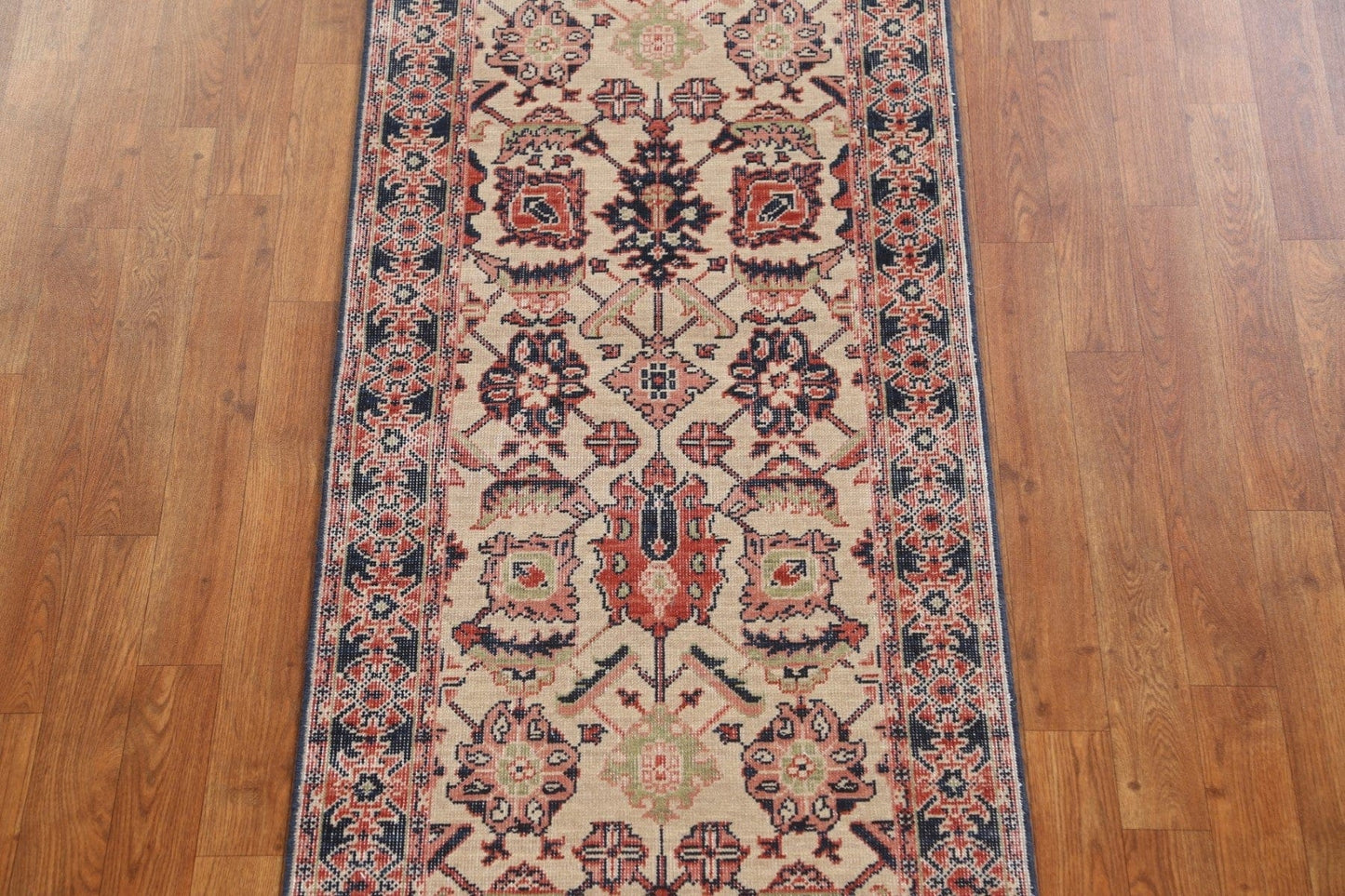 Handmade Ziegler Turkish Runner Rug 2x6