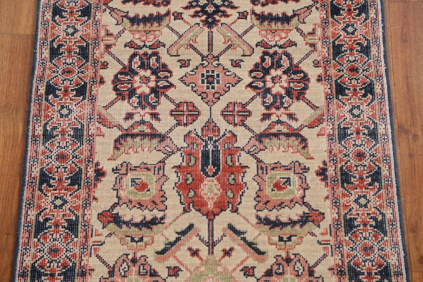 Handmade Ziegler Turkish Runner Rug 2x6