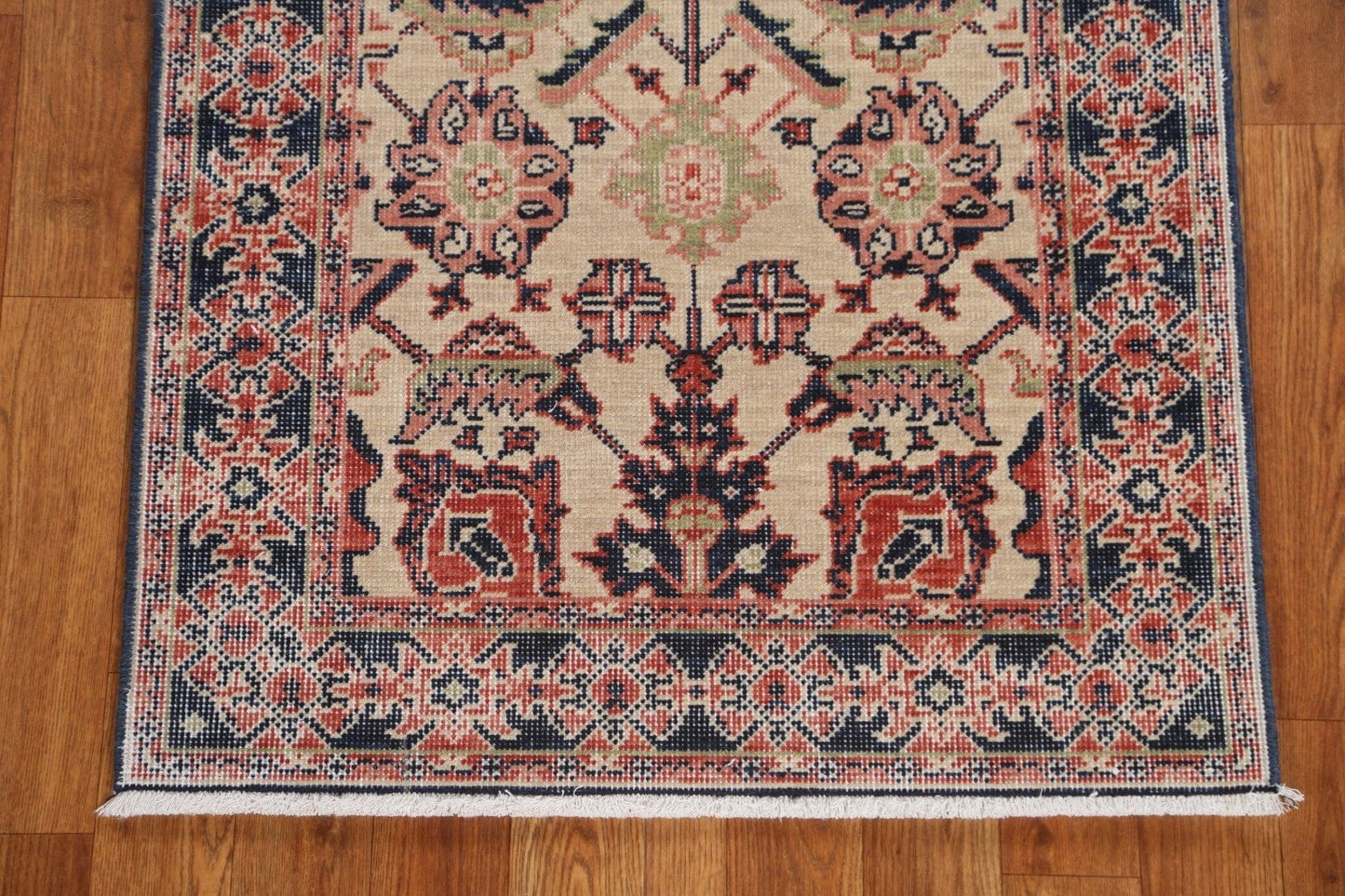 Handmade Ziegler Turkish Runner Rug 2x6