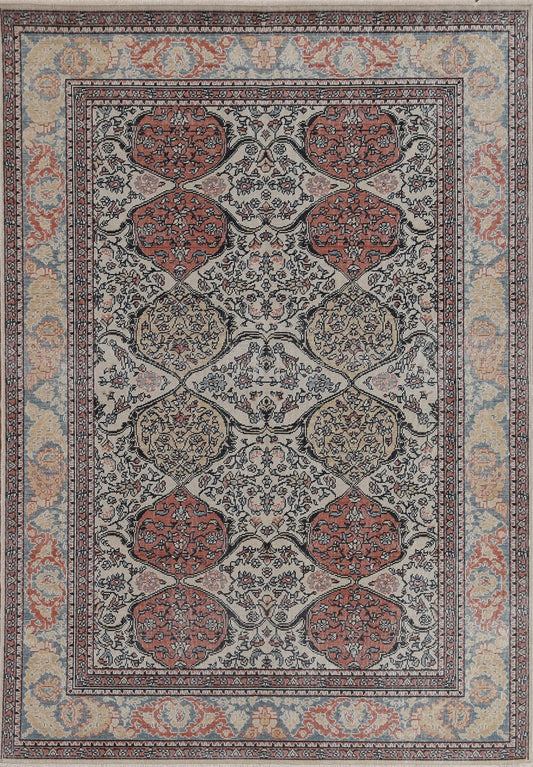 Handmade Wool Bakhtiari Turkish Area Rug 5x7