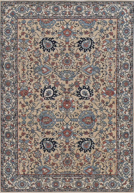 Handmade Wool Ziegler Turkish Area Rug 5x7