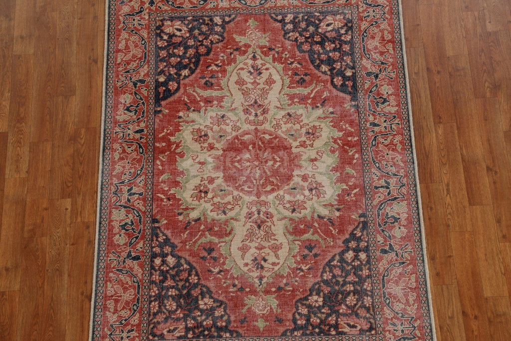 Sarouk Farahan Turkish Area Rug 4x6