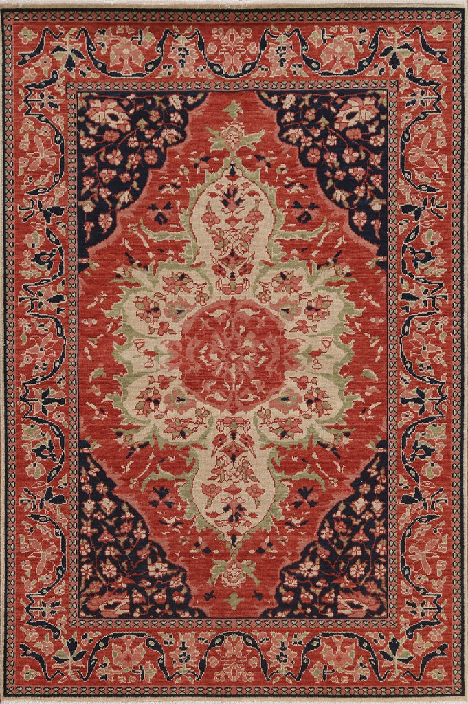 Handmade Sarouk Farahan Turkish Area Rug 4x6