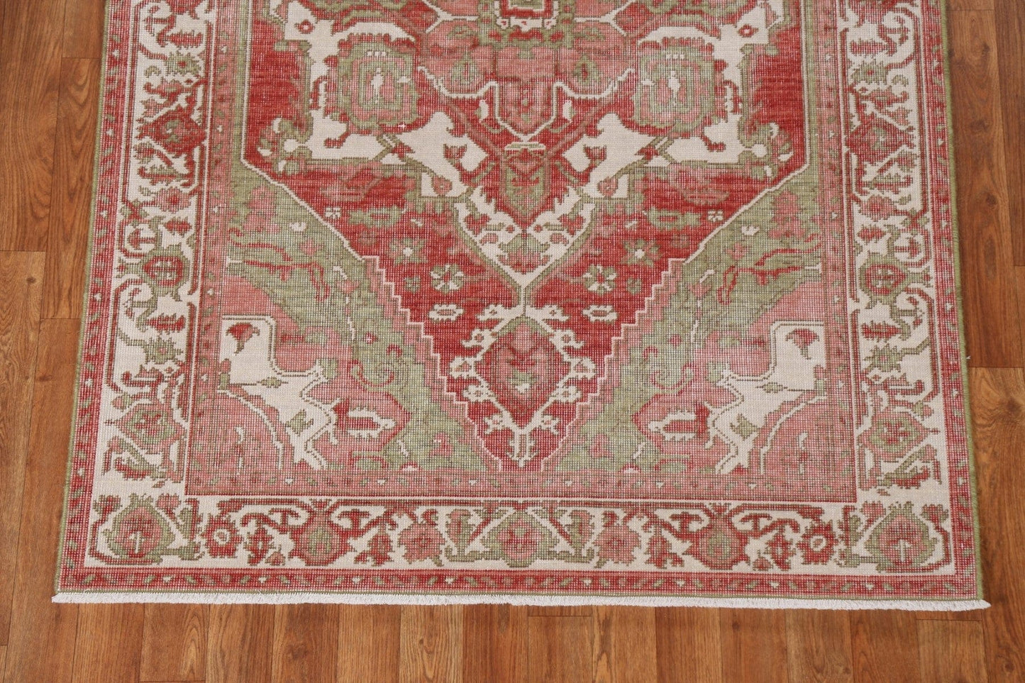 Handmade Heriz Serapi Turkish Area Rug 4x6