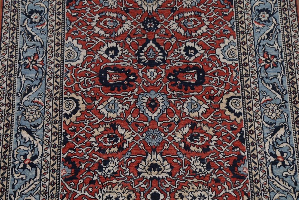 Handmade Red Ziegler Turkish Area Rug 4x6