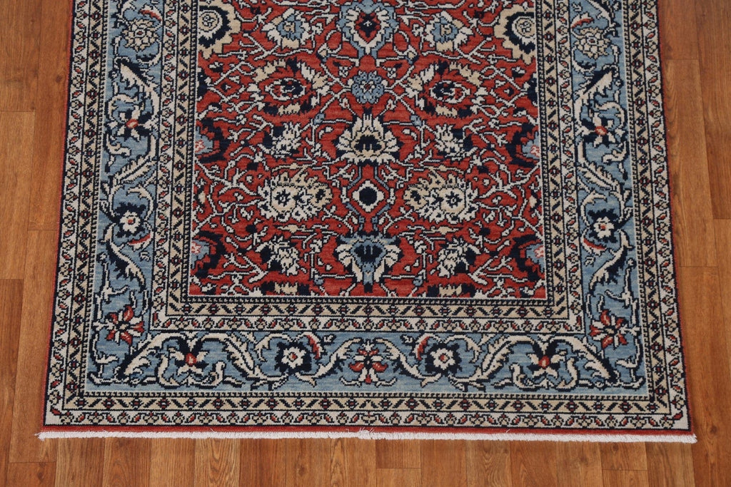 Handmade Red Ziegler Turkish Area Rug 4x6