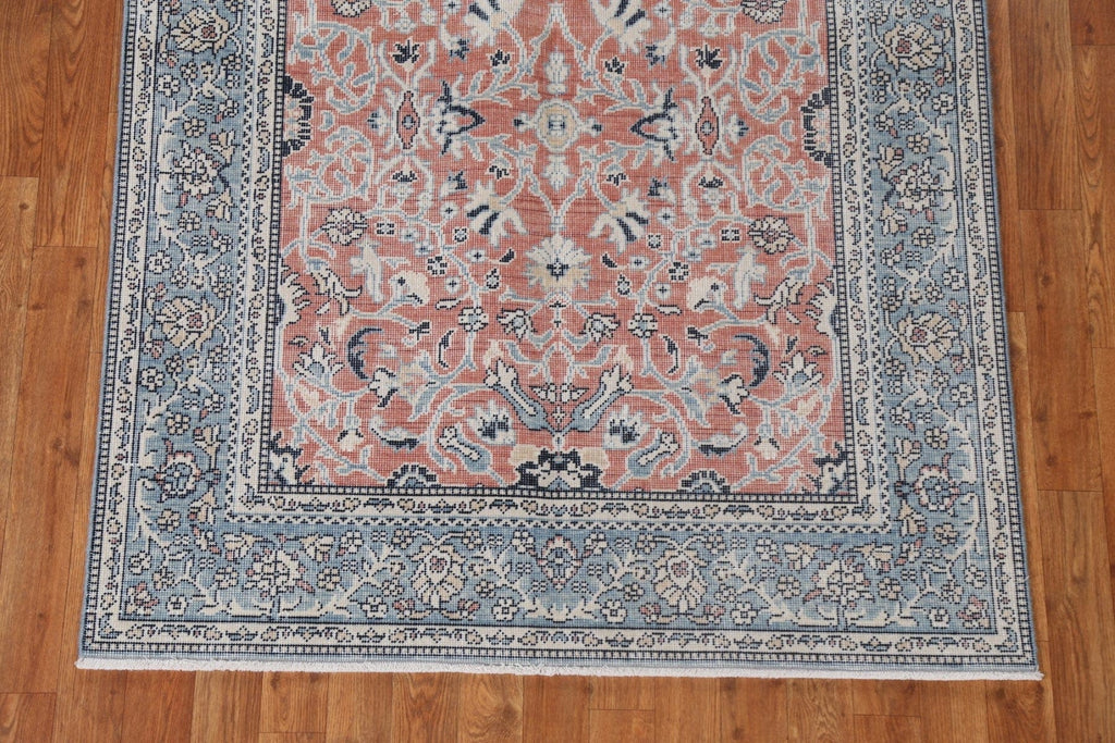 Floral Handmade Ziegler Turkish Wool Rug 4x6