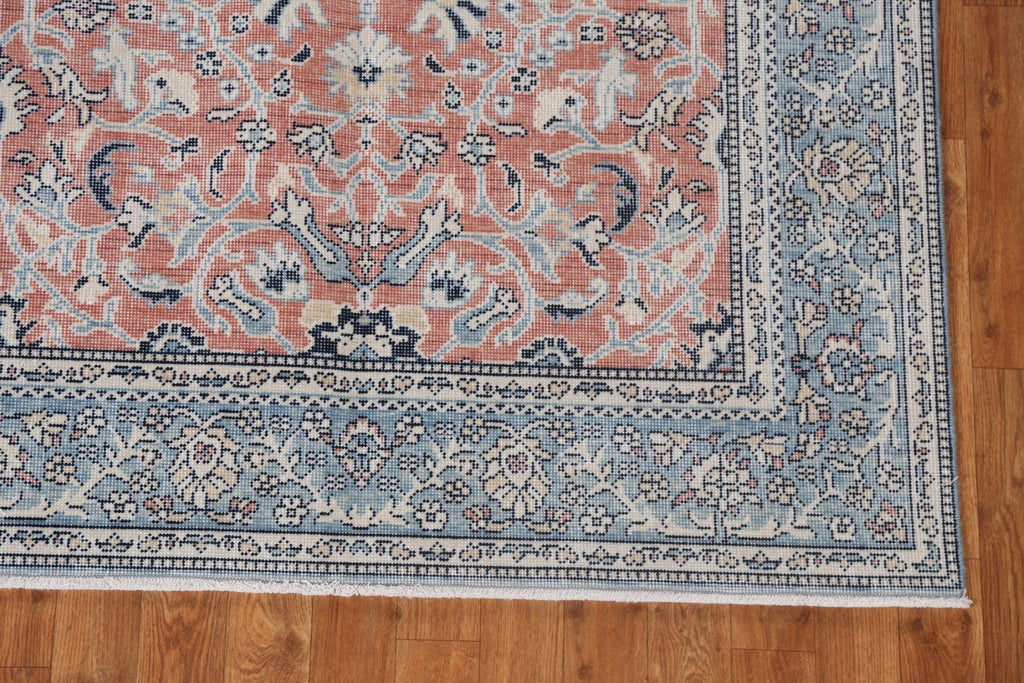 Floral Handmade Ziegler Turkish Wool Rug 4x6