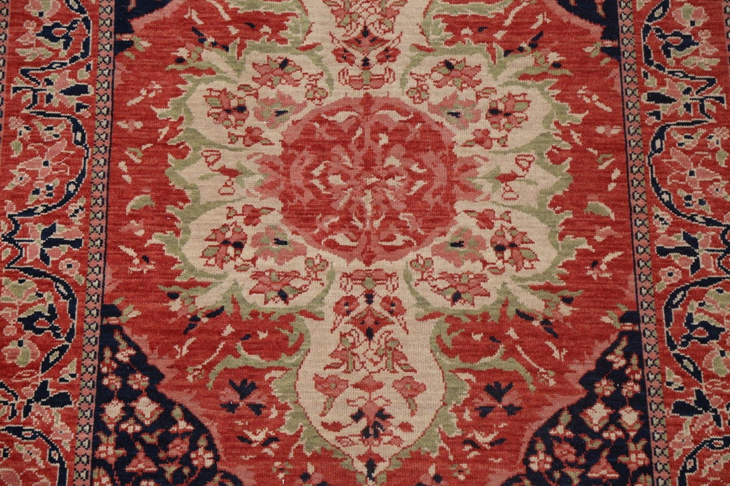 Floral Sarouk Farahan Turkish Area Rug 4x6