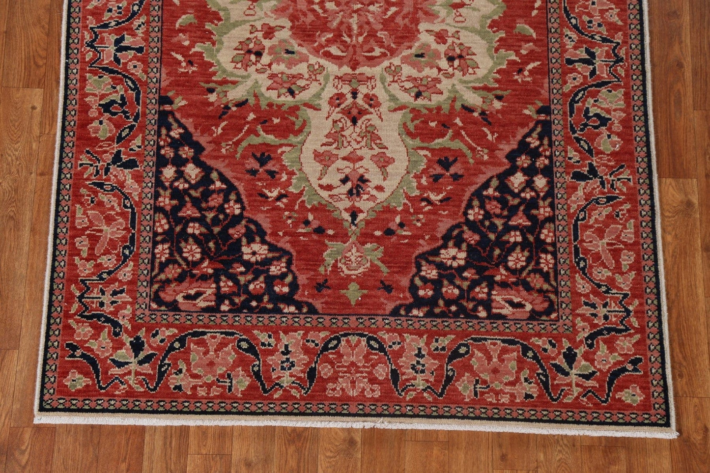 Floral Sarouk Farahan Turkish Area Rug 4x6