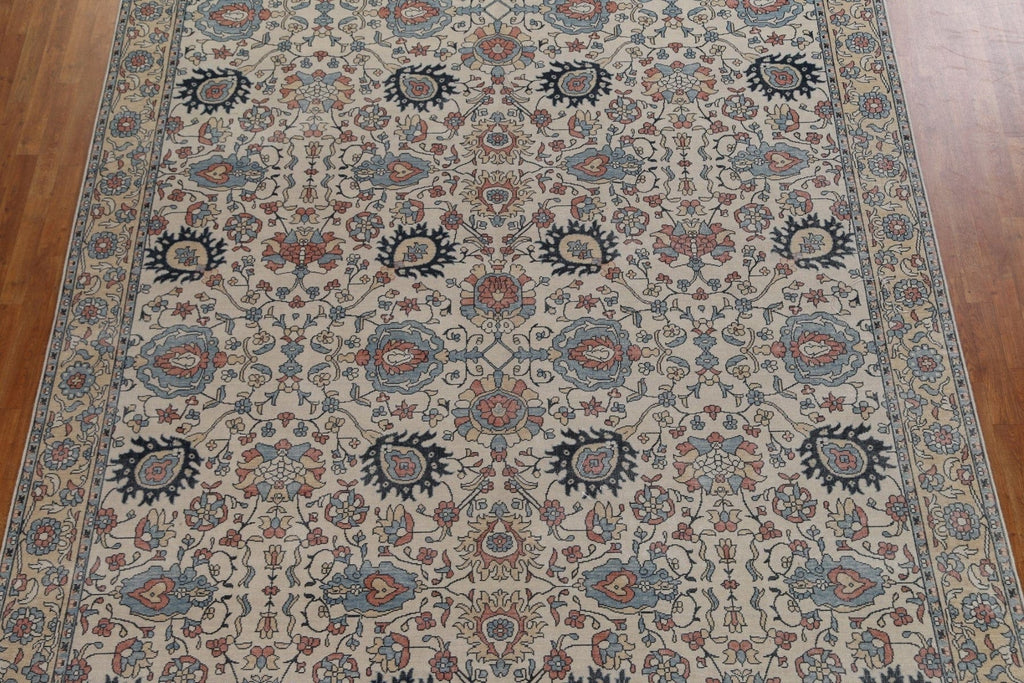 All-Over Floral Sultanabad Ziegler Turkish Area Rug 10x13