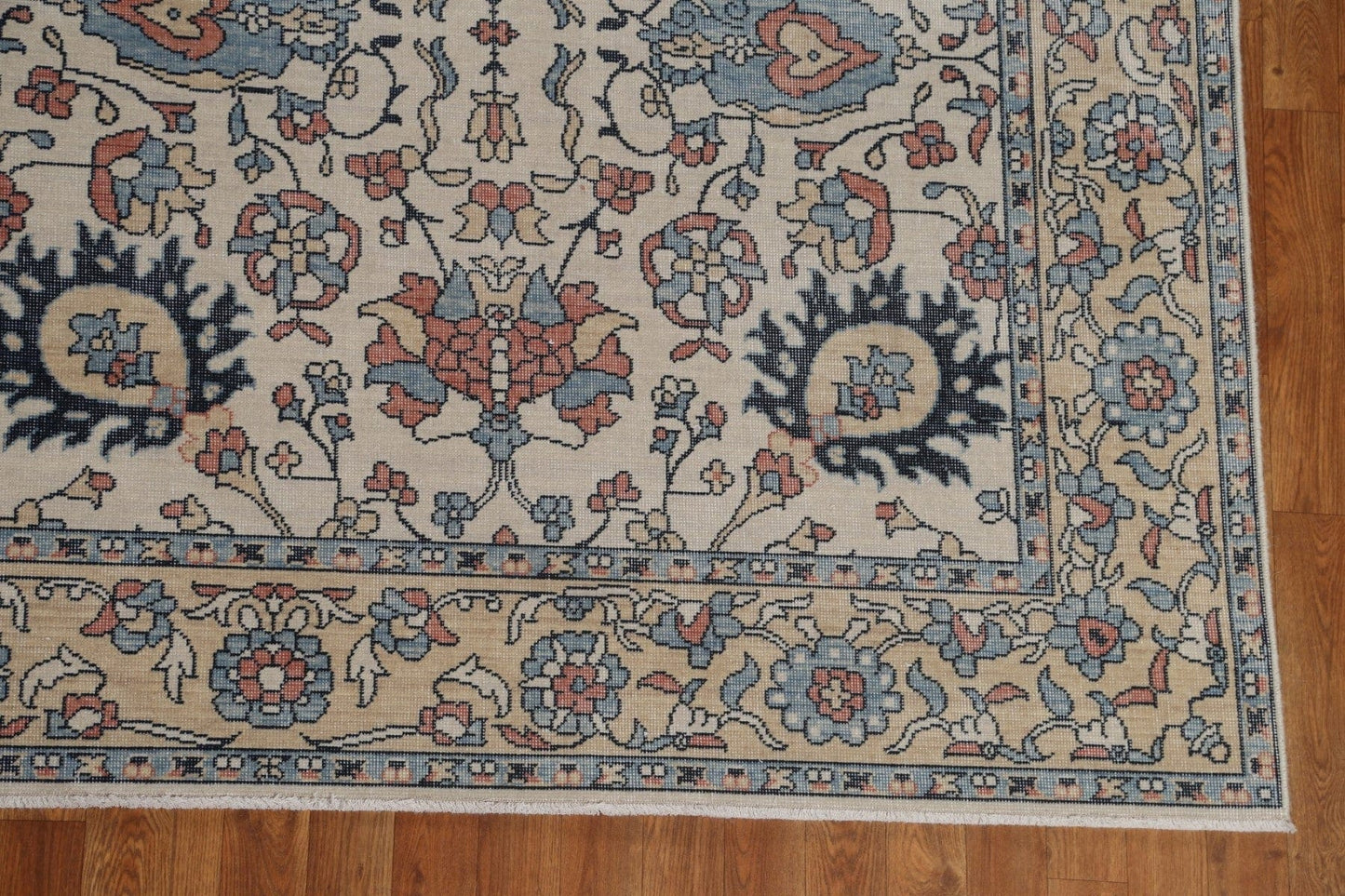 All-Over Floral Sultanabad Ziegler Turkish Area Rug 10x13